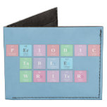 Periodic
 Table
 Writer  Wallet Tyvek® Billfold Wallet