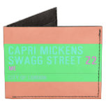 Capri Mickens  Swagg Street  Wallet Tyvek® Billfold Wallet