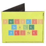 Periodic
 Table
 Writer  Wallet Tyvek® Billfold Wallet