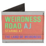 Weirdness Road  Wallet Tyvek® Billfold Wallet