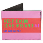 keep Calm Love Ireland  Wallet Tyvek® Billfold Wallet