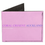 coral cresent  Wallet Tyvek® Billfold Wallet