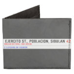  Ejercito st., poblacion, sibulan  Wallet Tyvek® Billfold Wallet