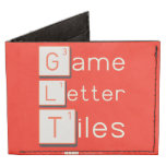 Game
 Letter
 Tiles  Wallet Tyvek® Billfold Wallet