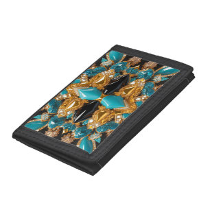 Wallet with Bahamas Colors Modern Design