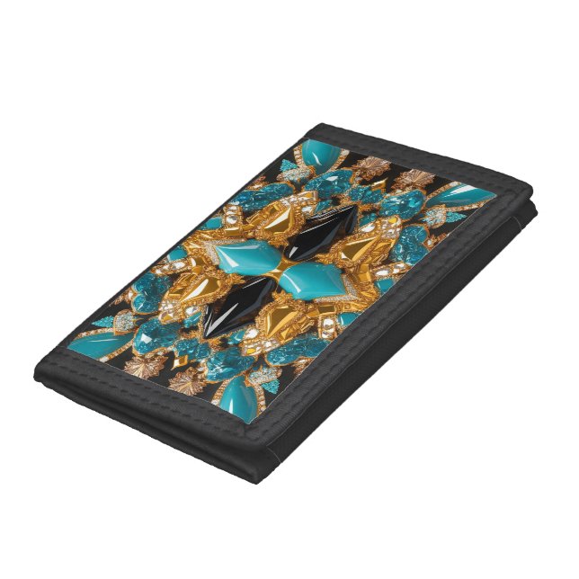 Wallet with Bahamas Colors Modern Design (Bottom)