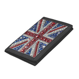 Wallet with British Colors Modern Design