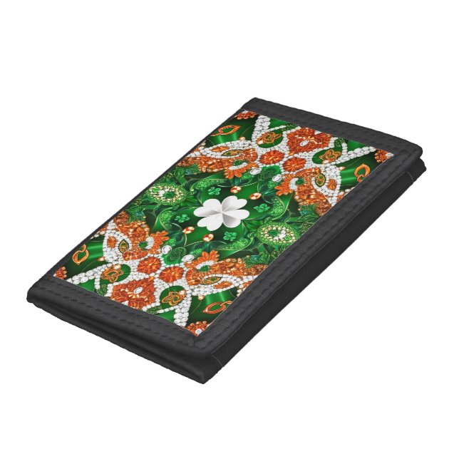 Wallet with Irish Colors Modern Design (Bottom)