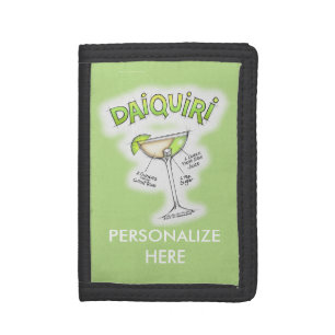 WALLETS - DAIQUIRI RECIPE COCKTAIL ART