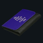 Wallets (Hortizontal)<br><div class="desc">Based on the original Keep Calm and ... poster this cream and blue Keep Calm and Party On Wallets (Hortizontal) features a custom designed font that matches the original closely.</div>