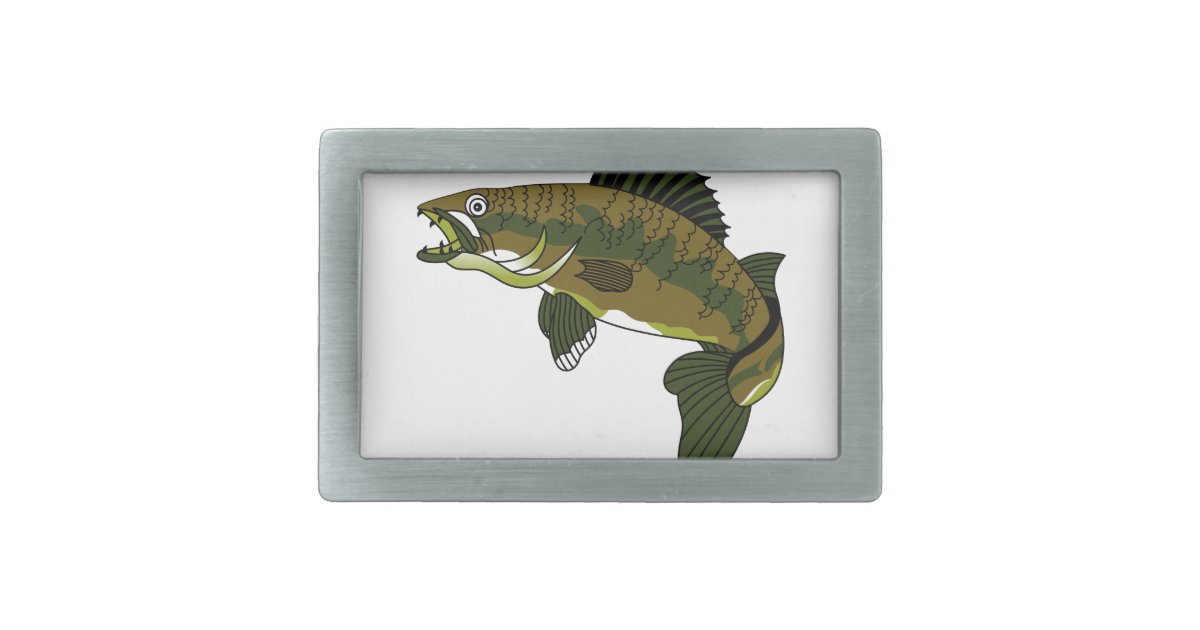 Walleye Belt Buckle Zazzle