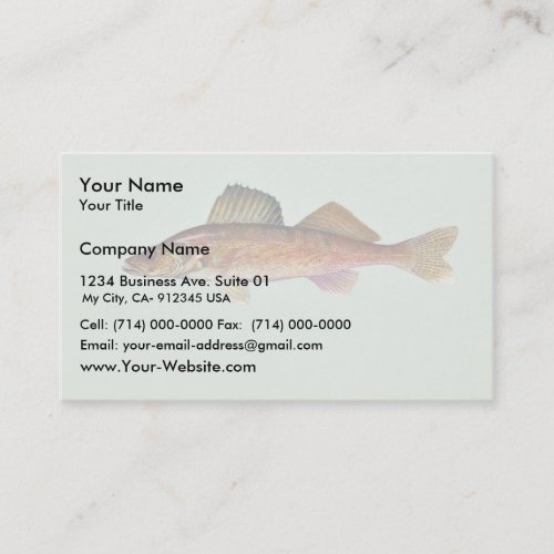 Walleye Business Card