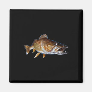 Walleye Fish Art Walleye Fishing Clothing Gift Fis Magnet