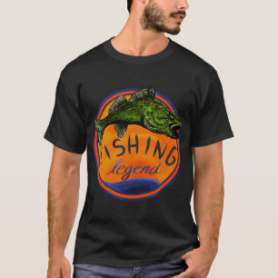 Walleye Fishing Legend T-Shirt