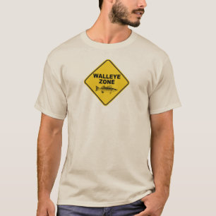 Walleye Fishing Zone T-Shirt