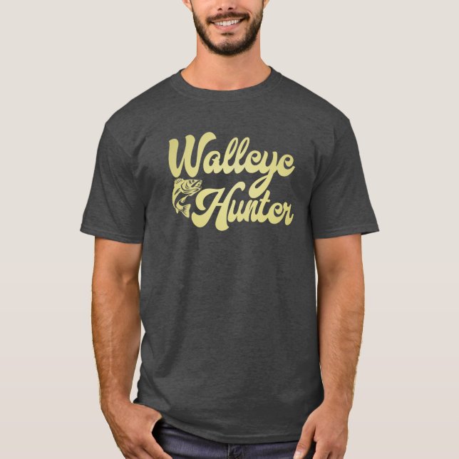Walleye Hunter T-Shirt (Front)