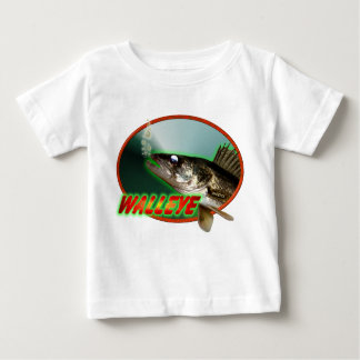 Walleye In Oval Baby T-Shirt