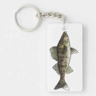 Walleye Keychain