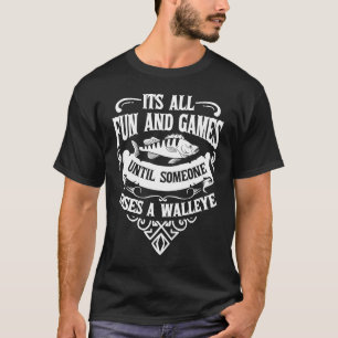 Walleye Lure Fishing  Walleye Fish T-Shirt