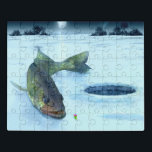 Walleye on ice Puzzle<br><div class="desc">Walleye on ice puzzle</div>