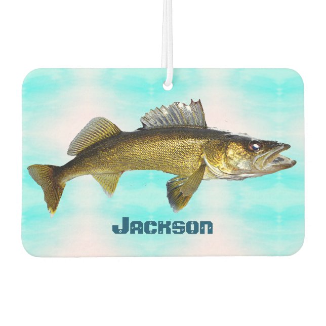  Walleye Pike  Air Freshener (Front)