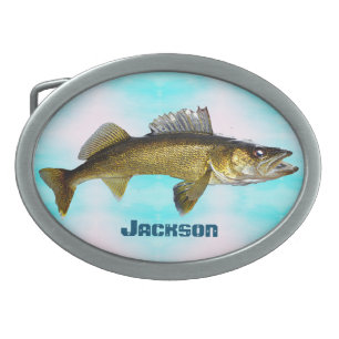Walleye Pike Belt Buckle