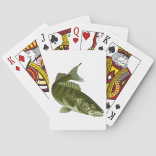 Walleye Poker Cards