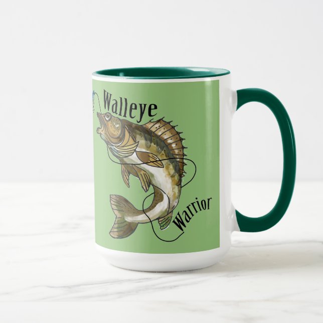 Walleye Warrior Original Design Mug (Right)