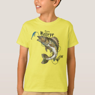 Walleye Warrior Original Design T-Shirt