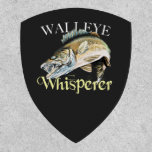 Walleye Whisperer Patch at Zazzle