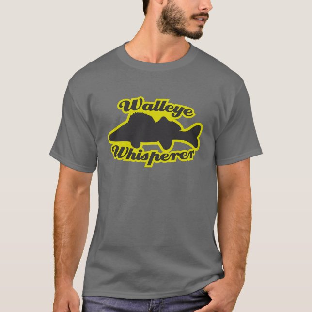 Walleye Whisperer T-Shirt (Front)