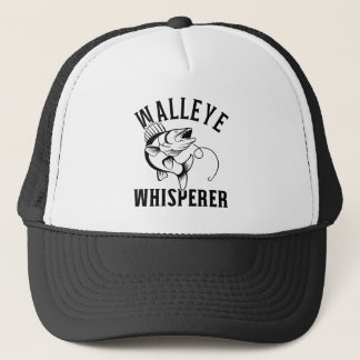 Walleye whisperer trucker hat