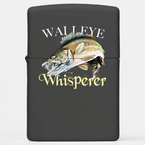 Walleye Whisperer Zippo Lighter
