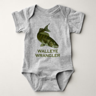 Walleye Wrangler Baby Bodysuit