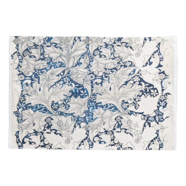 Wallflower Pattern 1890 By William Morris Pillow Case (Back)