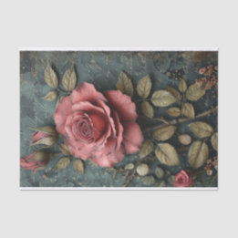 Wallflower Rose Tissue Paper