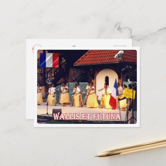 Wallis and Futuna - Folklore - Postcard (Front/Back In Situ)