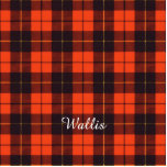 Wallis clan Plaid Scottish tartan Statuette<br><div class="desc">A lovely design based on the real Scottish tartan</div>