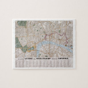 Wallis's Guide for Strangers Through London, 1841 Jigsaw Puzzle