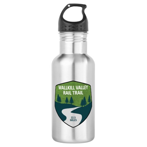 Wallkill Valley Rail Trail Stainless Steel Water Bottle