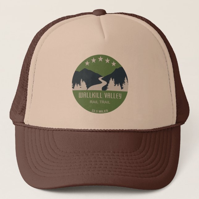 Wallkill Valley Rail Trail Trucker Hat (Front)