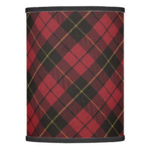 Walllace Red Original Scottish Tartan Lamp Shade