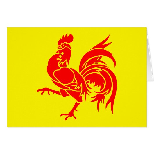 Wallonia, Belgium Cards (Front Horizontal)