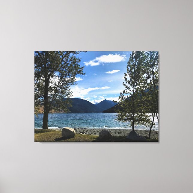 Wallowa Lake, Oregon Canvas Print (Front)