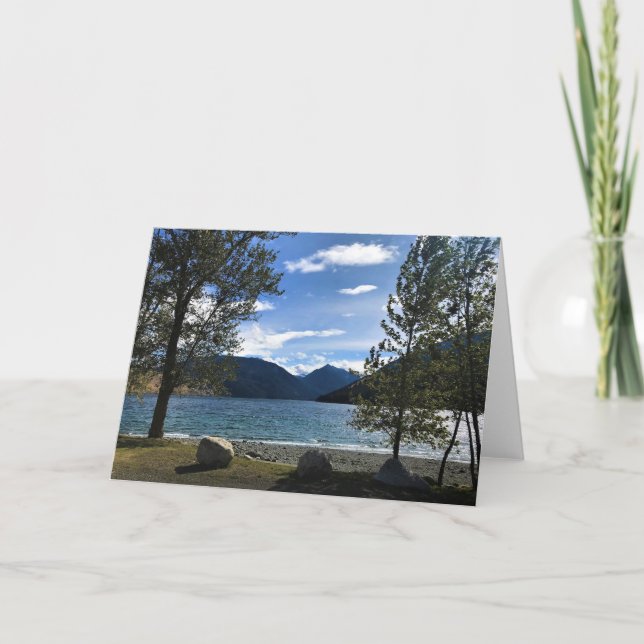 Wallowa Lake, Oregon Card (Front)