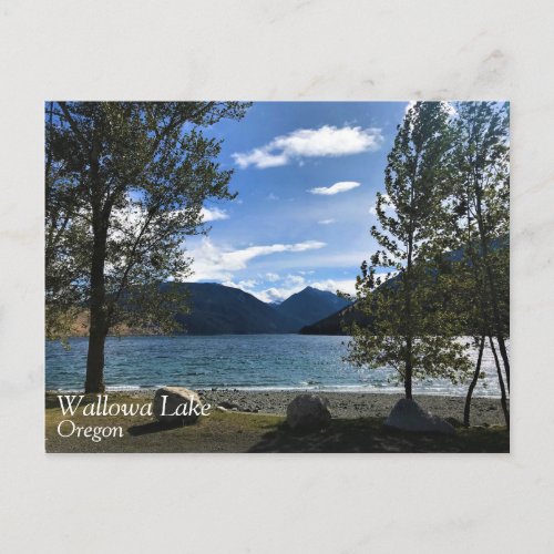 Wallowa Lake Oregon Postcard