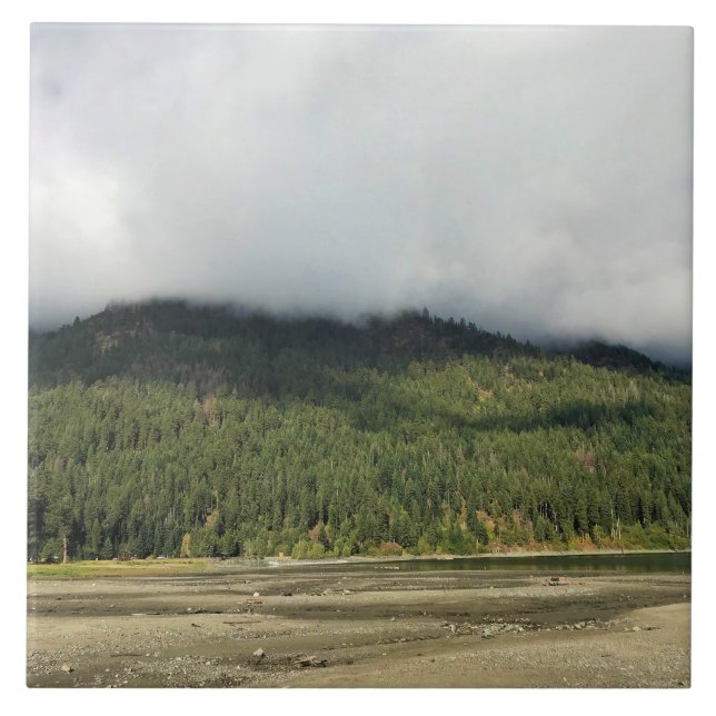 Wallowa Lake State Park, OR Ceramic Tile (Front)