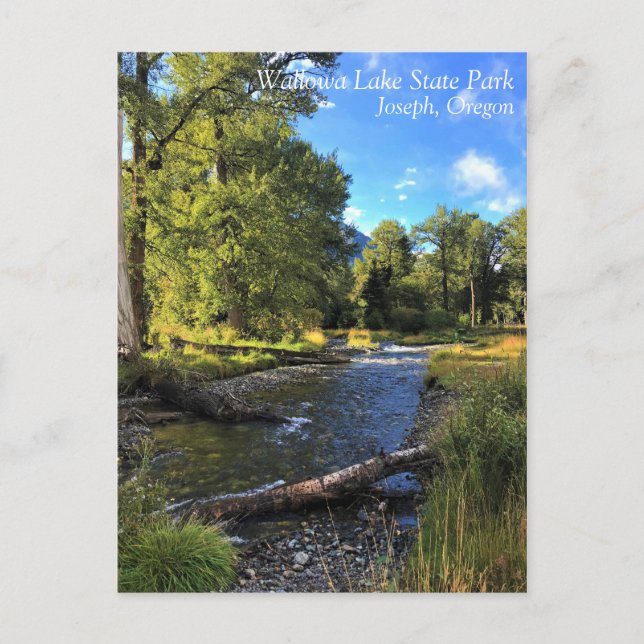 Wallowa Lake State Park, OR Postcard (Front)