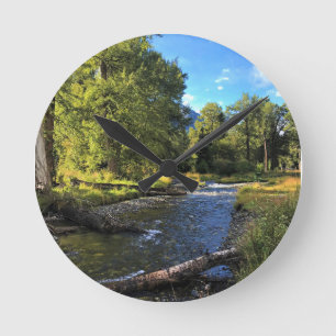 Wallowa Lake State Park, OR Round Clock