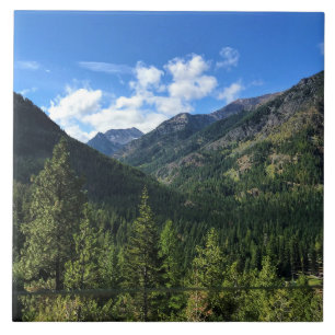 Wallowa Mountains, OR Ceramic Tile